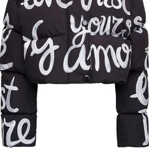 Zipper sleeves / puffer jacket